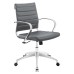 Mid Back Office Chair in Gray