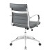 Mid Back Office Chair in Gray