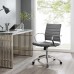 Mid Back Office Chair in Gray