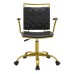 Fuse Faux Leather Office Chair in Black