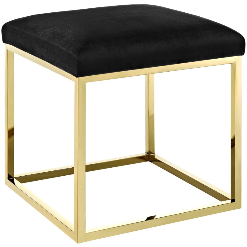 Anticipate Ottoman in Gold Black