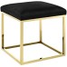 Anticipate Ottoman in Gold Black