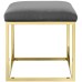 Anticipate Ottoman in Gold Gray