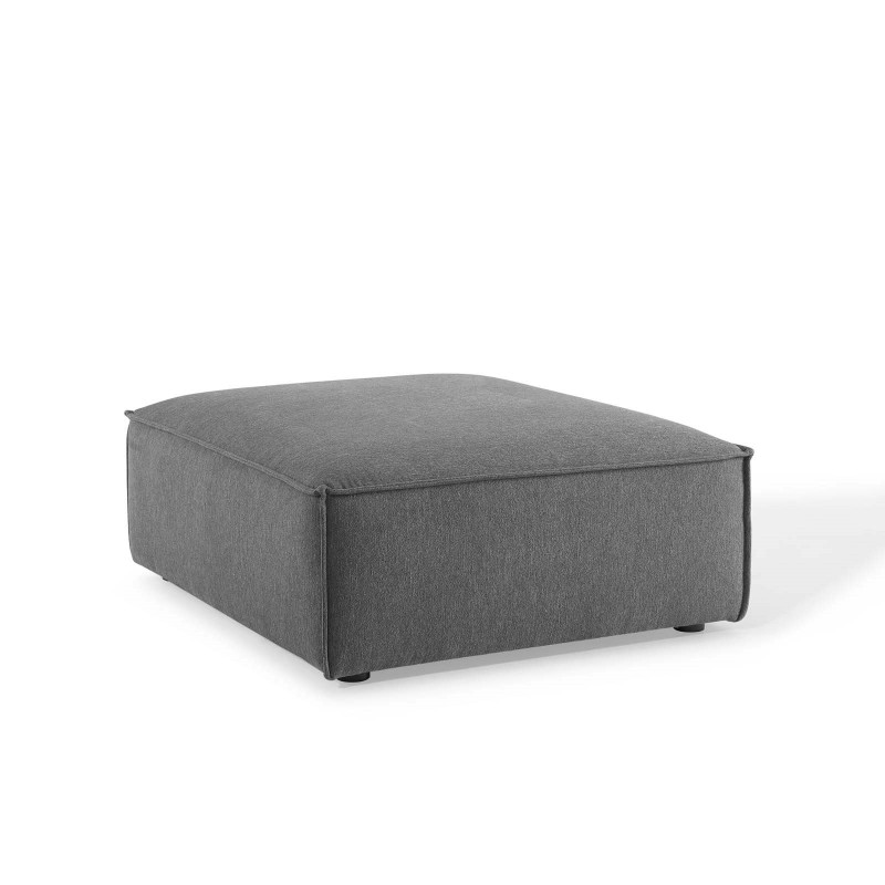 Restore Ottoman in Charcoal