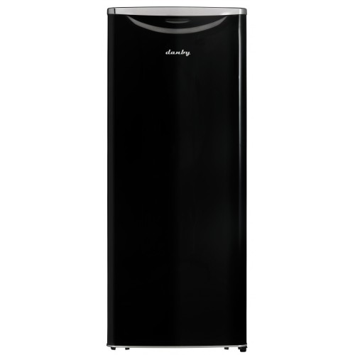 1 cu.ft. Apartment Size Refrigerator Black Metallic