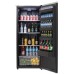 1 cu.ft. Apartment Size Refrigerator Black Metallic