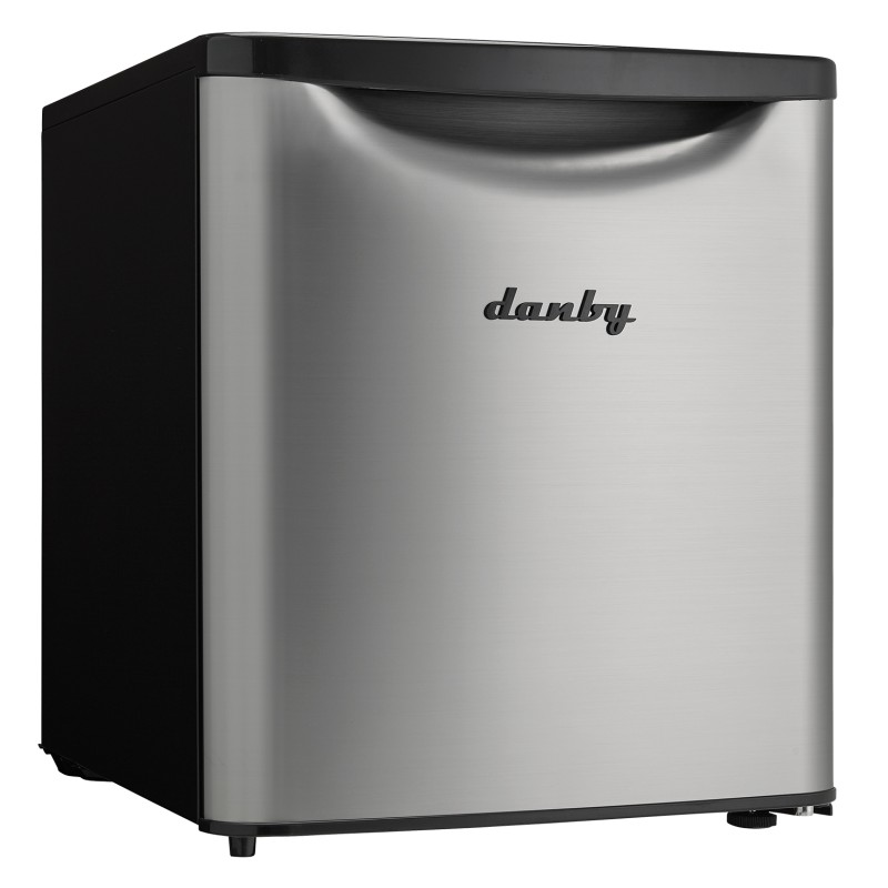 Danby 1.7 cu. ft. Compact Fridge in Stainless Steel