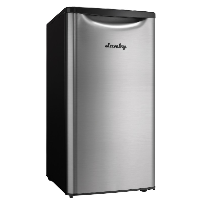 Danby 3.3 cu. ft. Contemporary Classic Compact Fridge in Stainless Steel