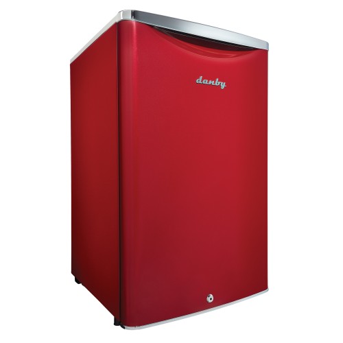 Danby 4.4 cu. ft. Contemporary Classic Compact Fridge in Metallic Red