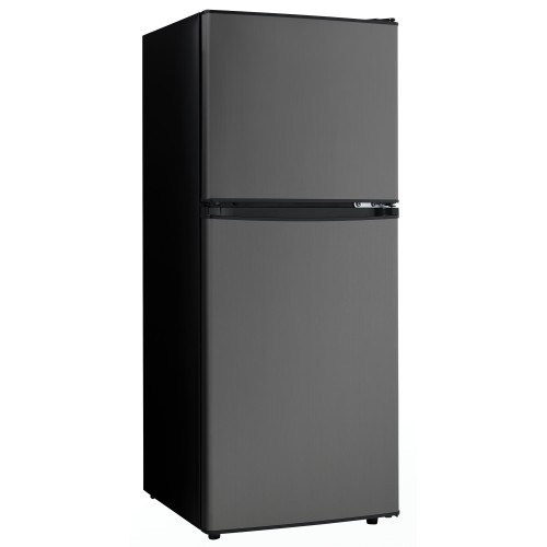 Danby 4.7 cu. ft. 2-door Compact Fridge in Black Stainless Steel