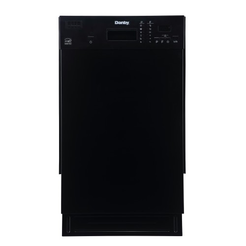 Danby 18 Wide Built-in Dishwasher in Black