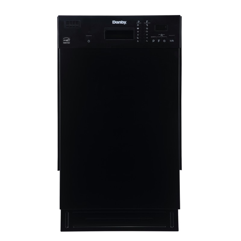 Danby 18 Wide Built-in Dishwasher in Black