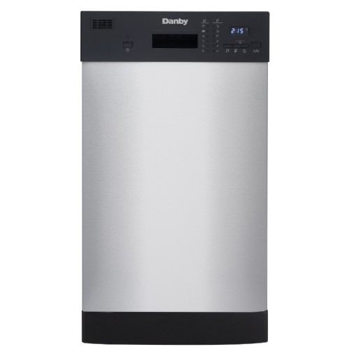 Danby 18 Wide Built-in Dishwasher in Stainless Steel