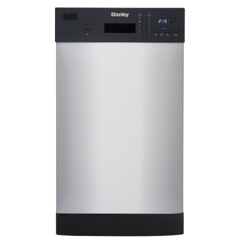 Danby 18 Wide Built-in Dishwasher in Stainless Steel