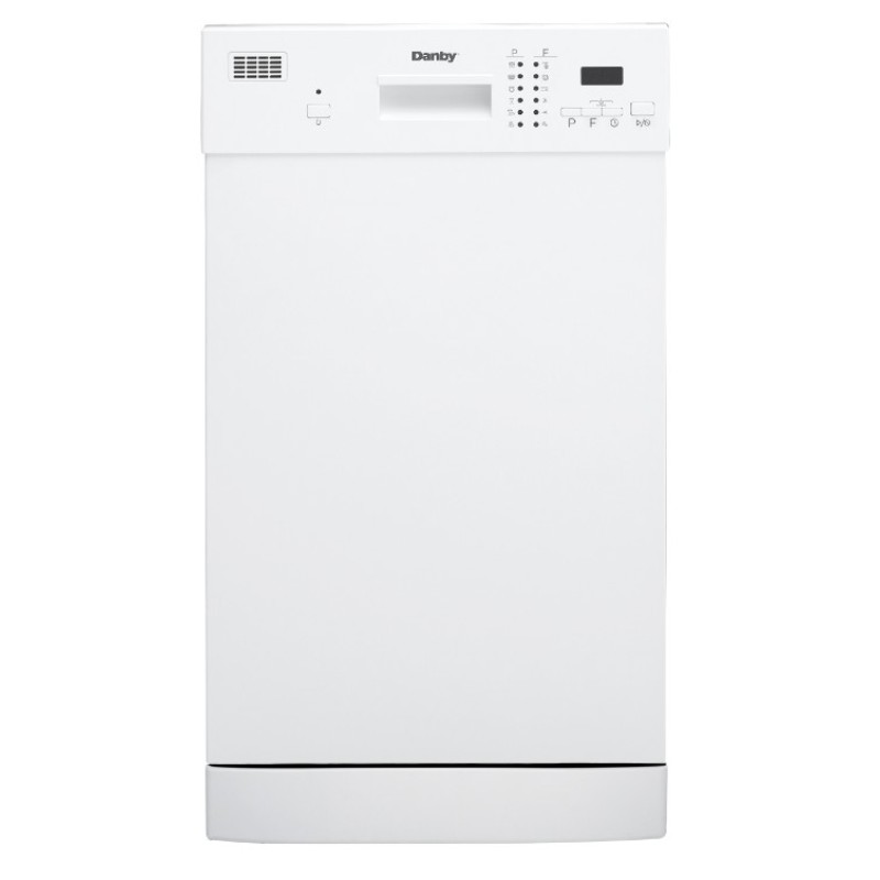 Danby 18 Wide Built-in Dishwasher in White