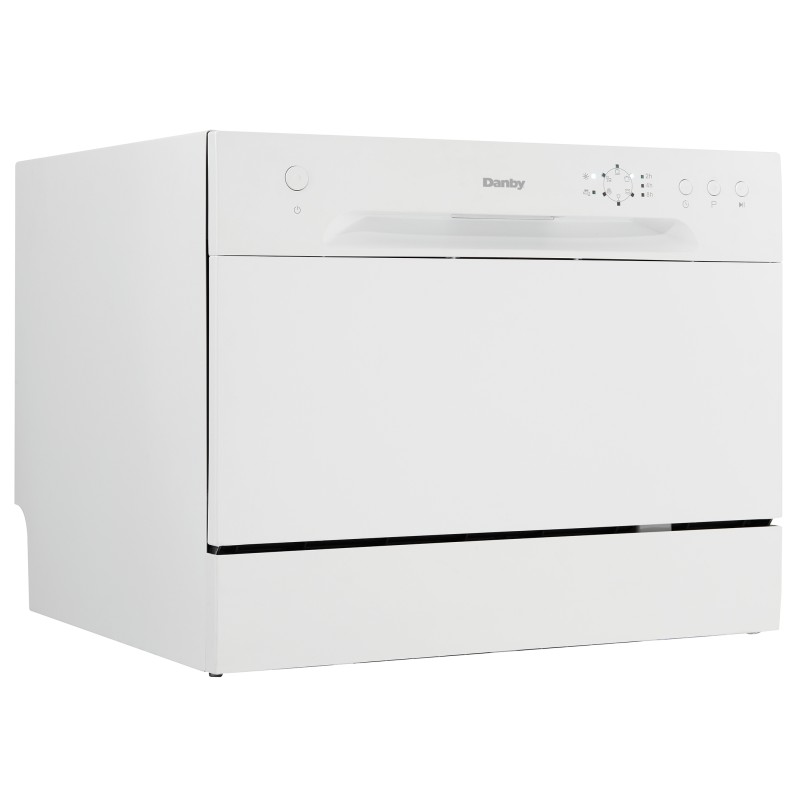 Danby 6 Place Setting Countertop Dishwasher in White