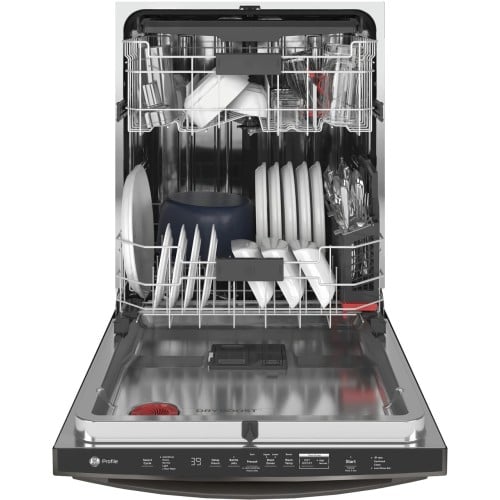 GE Profile Top Control with Stainless Steel Interior Dishwasher with Sanitize Cycle & Twin Turbo Dry Boost