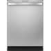 GE Profileâ„¢ Fingerprint Resistant Top Control with Stainless Steel Interior Dishwasher with Sanitize Cycle & Twin Turbo Dry Boost