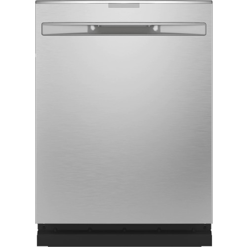 GE Profileâ„¢ Fingerprint Resistant Top Control with Stainless Steel Interior Dishwasher with Sanitize Cycle & Dry Boost with Fan Assist