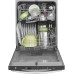 GEÂ® Top Control with Plastic Interior Dishwasher with Sanitize Cycle & Dry Boost