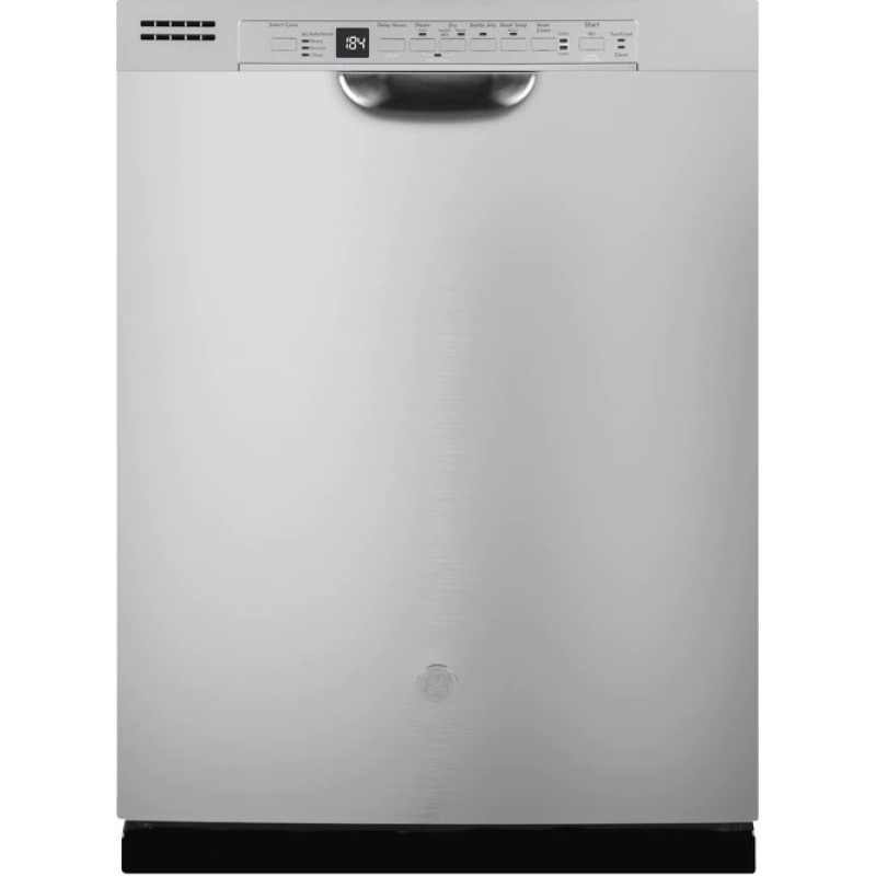 GEÂ® Front Control with Plastic Interior Dishwasher with Sanitize Cycle & Dry Boost