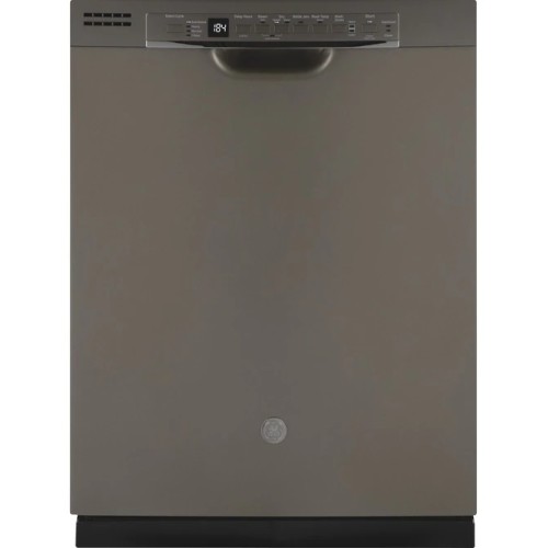 GEÂ® Front Control with Plastic Interior Dishwasher with Sanitize Cycle & Dry Boost