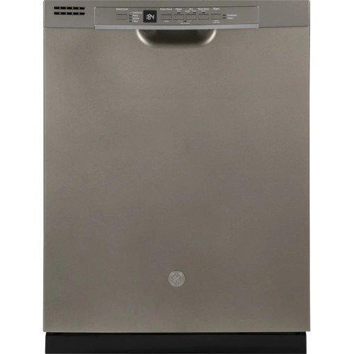 GEÂ® Front Control with Plastic Interior Dishwasher with Sanitize Cycle & Dry Boost