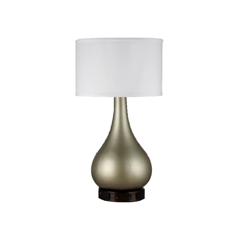 Double Table Lamp with USB Port