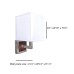 Single Arm Wall Lamp L8" x W10" x H14"