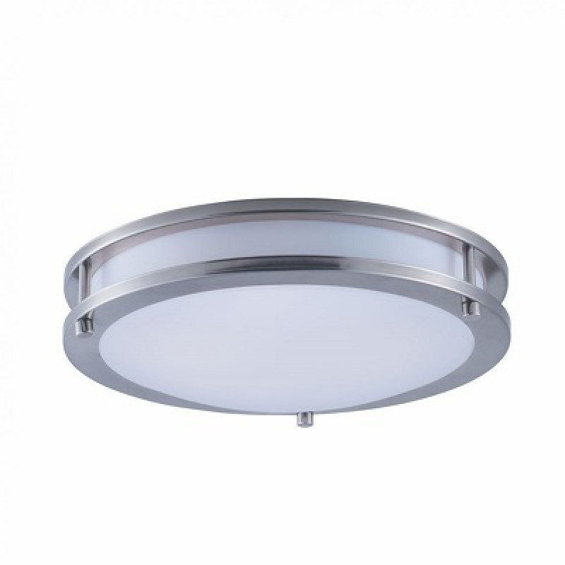 Indoor Ceiling Fixture Ã¸ 12X3.2" for MPLR, PMMA diffuser(21401-BN-BP6)