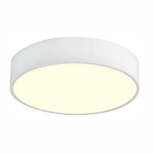 Indoor Ceiling Fixture Ã¸ 11.8X4" for MPLR, PMMA diffuser(21457-MN-BP6) White