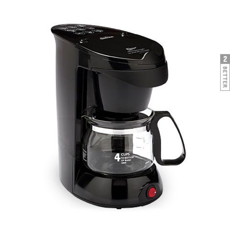 Sunbeam 4-Cup Coffeemaker (Black)  3225