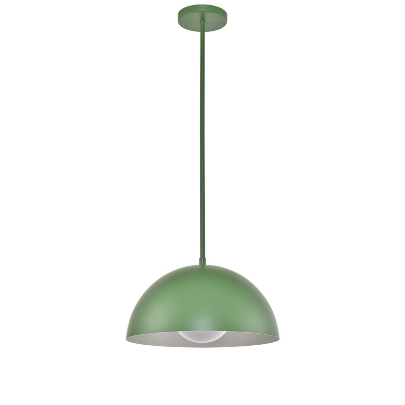 Pendant Lamp Olive Green Hardwired