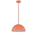 Pendant Lamp Orange Hardwired