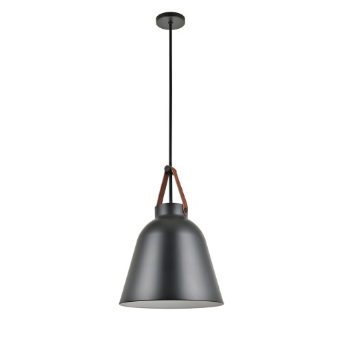 Pendant Lamp Matte Black Minimalistic 18W