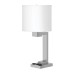 Table Lamps Brushed Nickel With One USB 100W