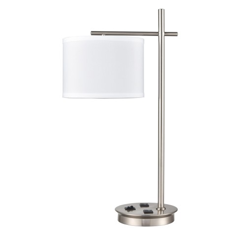 Table Lamp Brushed Nickel 60W