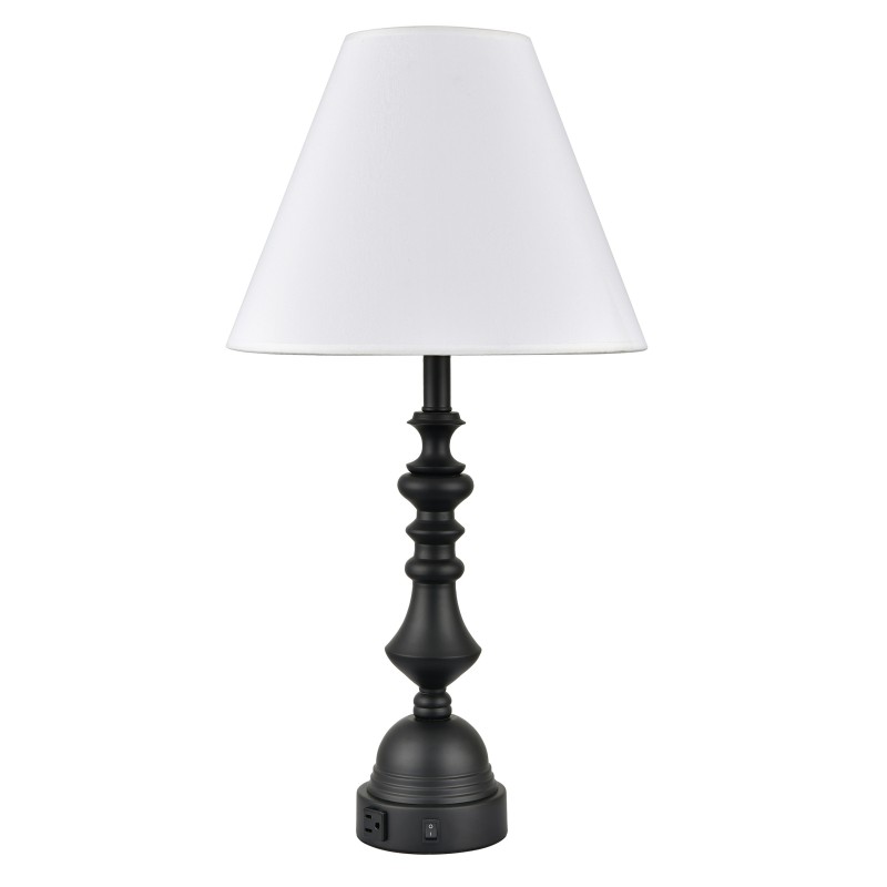 Table Lamps Powder Coated Matte Black 100W