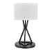 Table Lamps Powder Coated Matte Black 60W