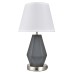 Table Lamps Brushed Nickel Plus Powder Coated Grey