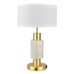 Table Lamps Satin Brass 100W Without Qi Wireless Charger