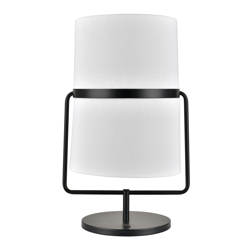 Table Lamps Powder Coated Matte Black 100W with One Switch