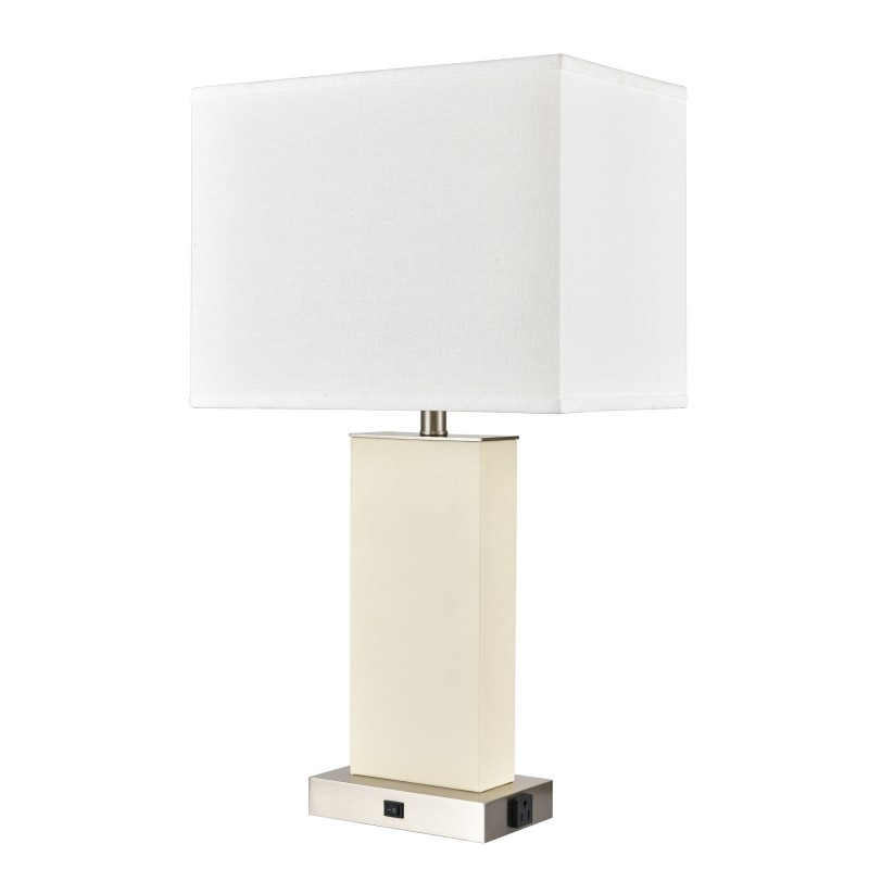 Table Lamps Plated Brushed Nickel 75W