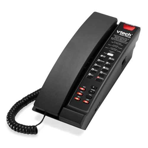 2-Line Contemporary Analog Petite Phone VTech