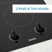 Danby 14-inch Radiant 2 Burner Cooktop DRC14A1BD