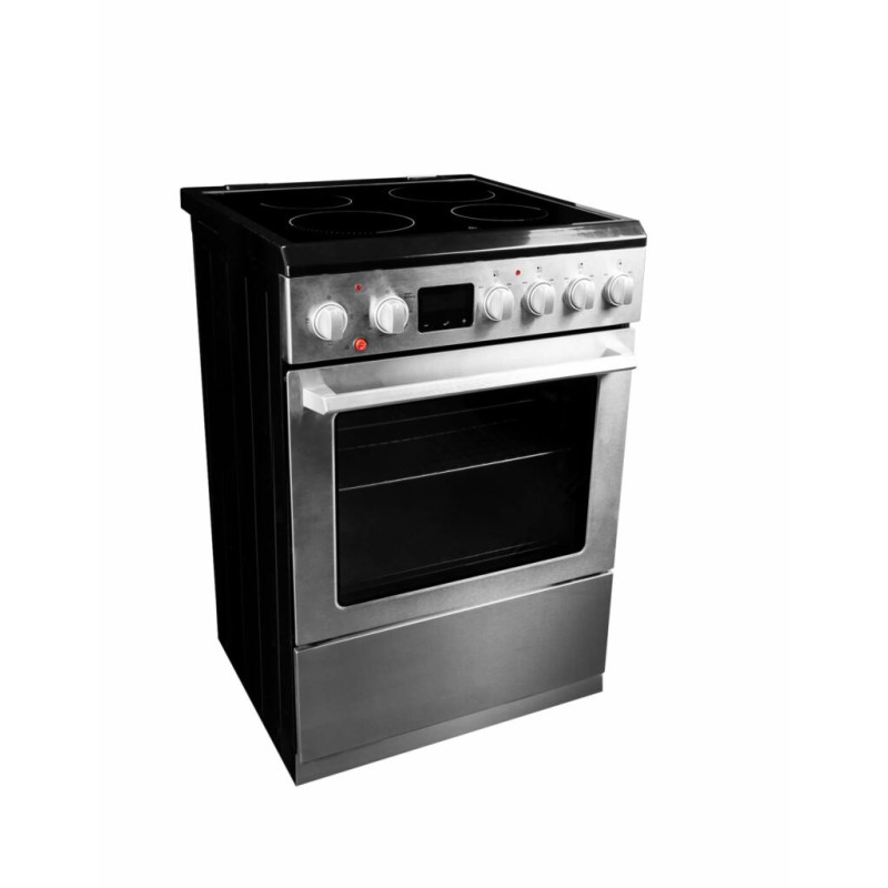 Danby 24-in TruAirFry Smooth top Slide-in Electric Range in Stainless Steel DRCA240BSS