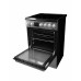 Danby 24-in TruAirFry Smooth top Slide-in Electric Range in Stainless Steel DRCA240BSS