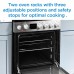 Danby 24-in TruAirFry Smooth top Slide-in Electric Range in Stainless Steel DRCA240BSS