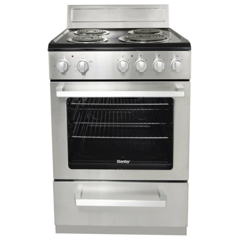 Danby 24 Wide Electric Range in Stainless Steel DERM240BSSC