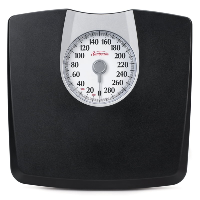 Sunbeam Dial Floor Scale, Black  SAB602DQ-05